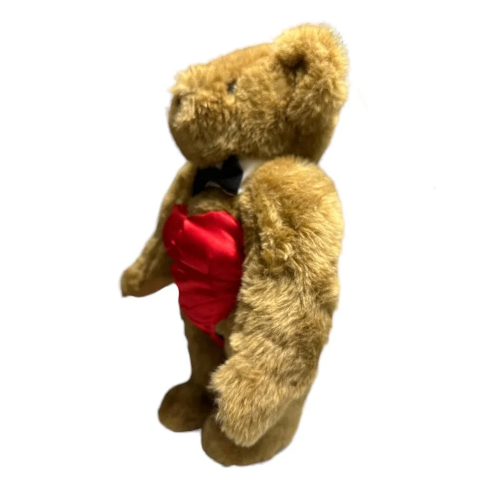 Authentic Vermont Teddy Bear With Moveable Limbs And Head Handmade In Vermont